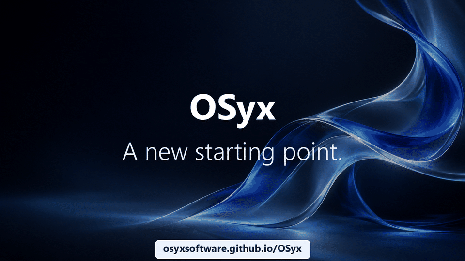 Introduction to OSyx and its desktop